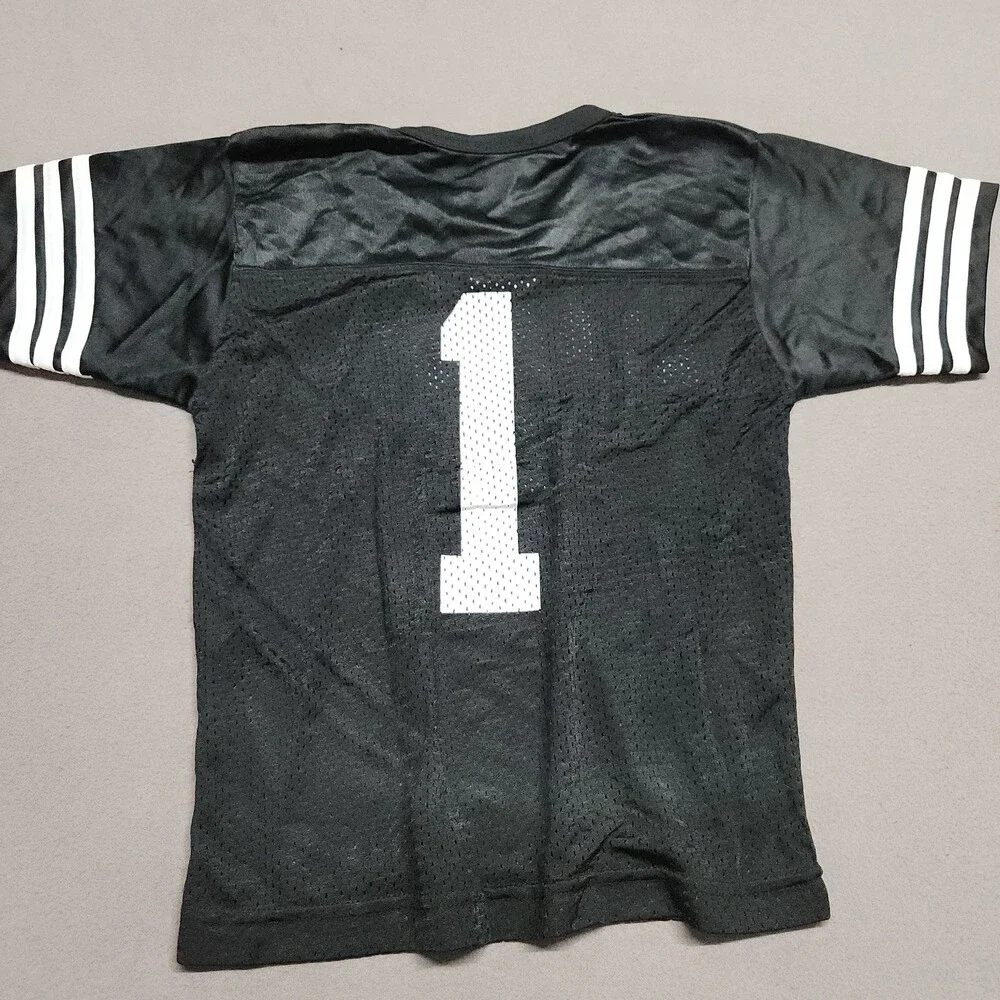Kids Sports Alabama 1 Football Jersey Youth M 10-12 Black Polyester Pakistan 139